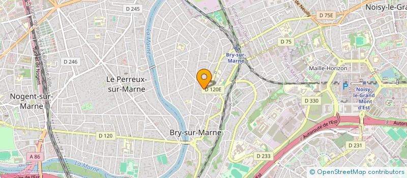 localisation de l'entreprise INDIVISON SIMIC LUSSON LMNP à BRY-SUR-MARNE