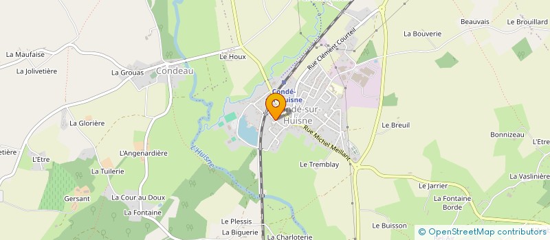 localisation de l'entreprise INDIVSION DELAUBERT à SABLONS-SUR-HUISNE