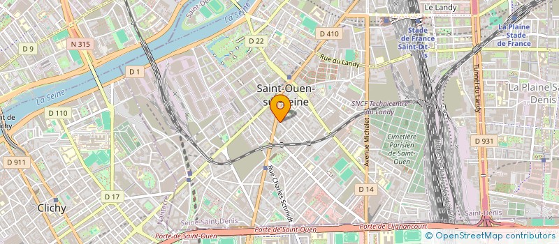 localisation de l'entreprise INDIVSION DUREAU-DE PERTHUIS DE LAILLEVAULT  SAINT-OUEN-SUR-SEINE