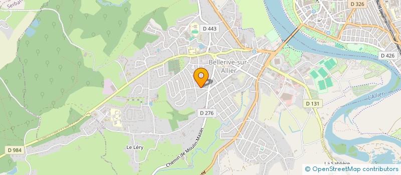 localisation de l'entreprise INDIVSION SZPIEGA BOLESLAS à BELLERIVE-SUR-ALLIER