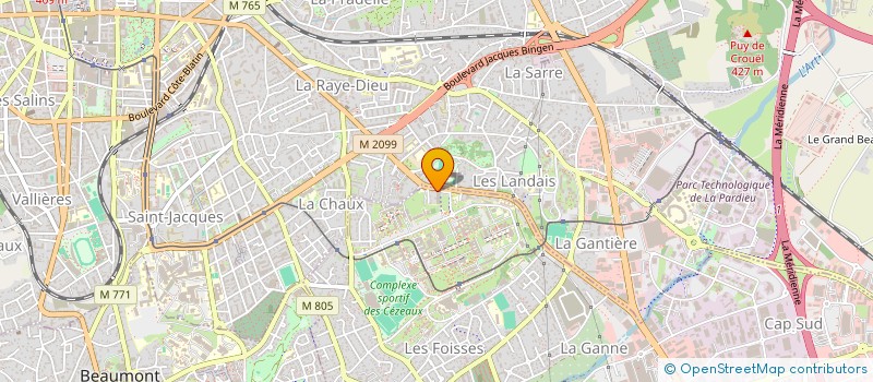 localisation de l'entreprise INDIVSION VULLIN IMBERTI  AUBIERE