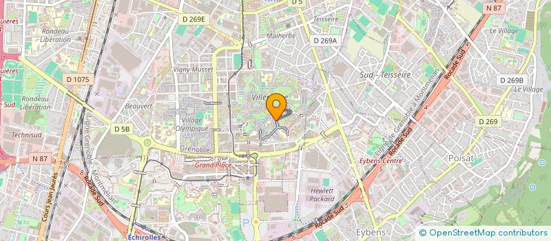 localisation de l'entreprise INDLU à GRENOBLE