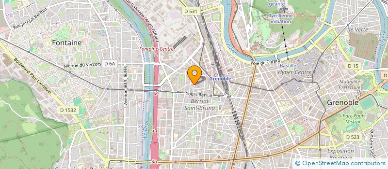 localisation de l'entreprise INDM CONSULTING à GRENOBLE