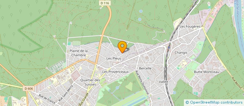 localisation de l'entreprise INDO OLGA  FONTAINEBLEAU