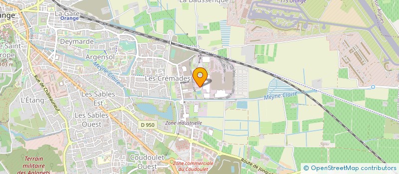 localisation de l'entreprise INDO OPTICAL FRANCE  ORANGE