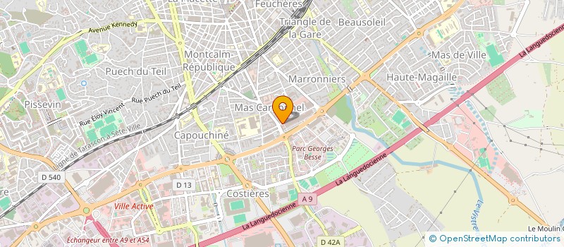 localisation de l'entreprise INDO PHONE à NIMES