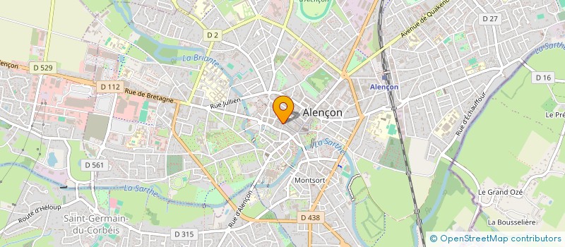 localisation de l'entreprise INDOCHINE à ALENCON