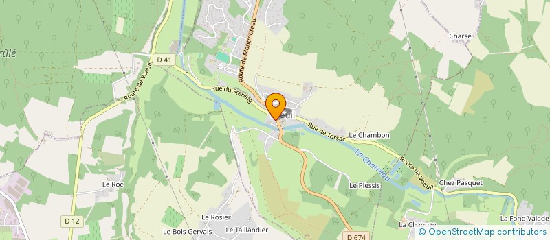 localisation de l'entreprise INDONESI'EYES à VŒUIL-ET-GIGET