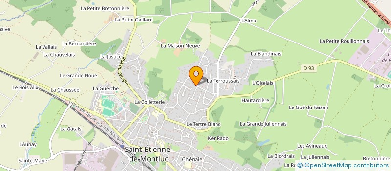 localisation de l'entreprise INDOOR DECOR à SAINT-ETIENNE-DE-MONTLUC