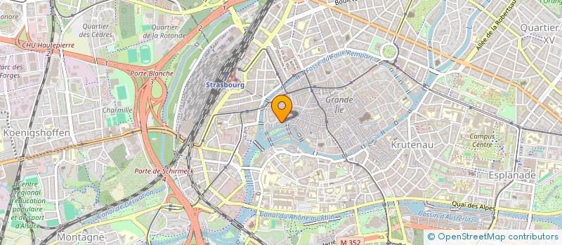 localisation de l'entreprise INDOOR SANTE à STRASBOURG