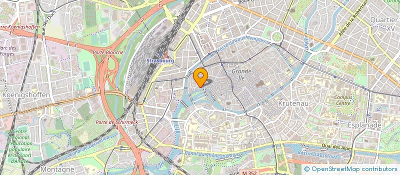 localisation de l'entreprise INDOOR SANTE à STRASBOURG