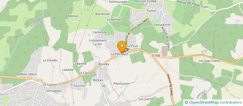 localisation de l'entreprise INDOOR SPORTS  ARTIGUES-PRES-BORDEAUX