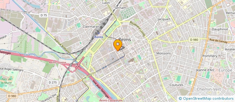 localisation de l'entreprise INDOPARTNERS  REIMS