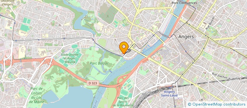 localisation de l'entreprise INDOSEM à ANGERS