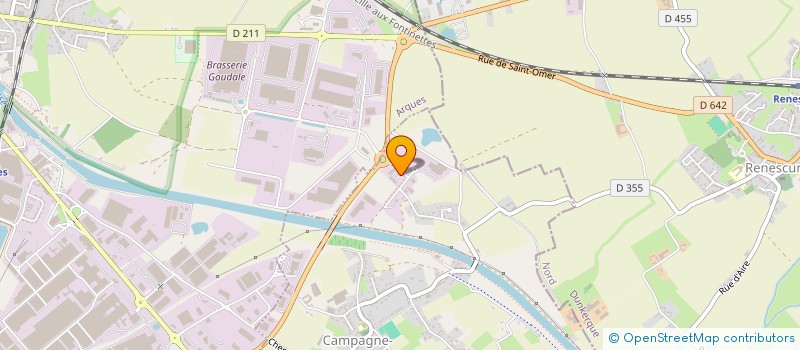 localisation de l'entreprise INDRA  CAMPAGNE-LES-WARDRECQUES