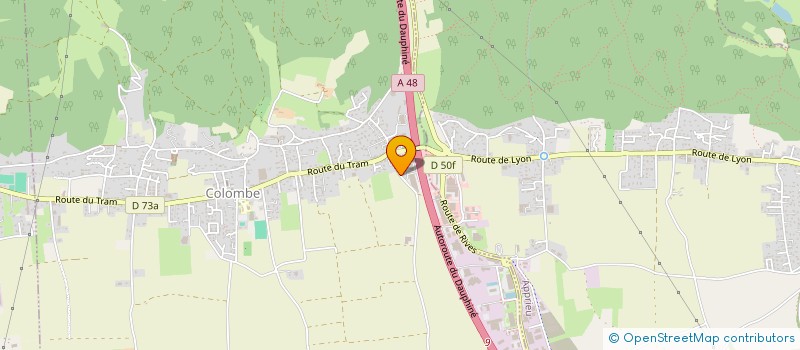 localisation de l'entreprise INDRA SECURITE  COLOMBE