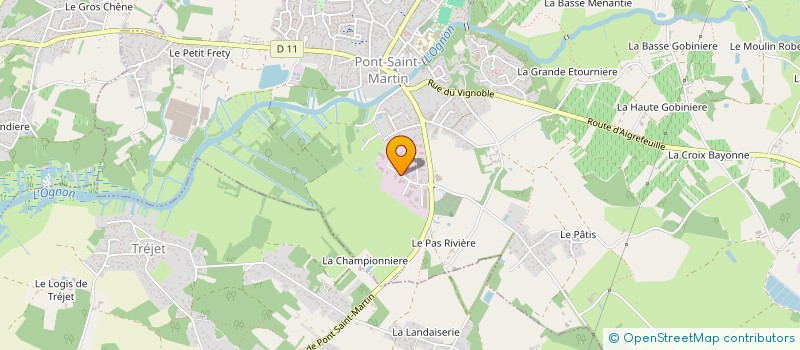 localisation de l'entreprise INDU'STEEL CONCEPT à PONT-SAINT-MARTIN