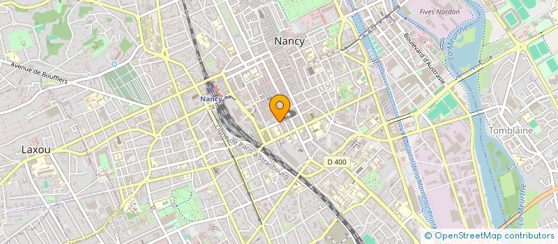 localisation de l'entreprise INDUCE NEGOCES à NANCY
