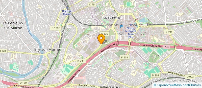 localisation de l'entreprise INDUCTOTHERMIE à VILLIERS-SUR-MARNE