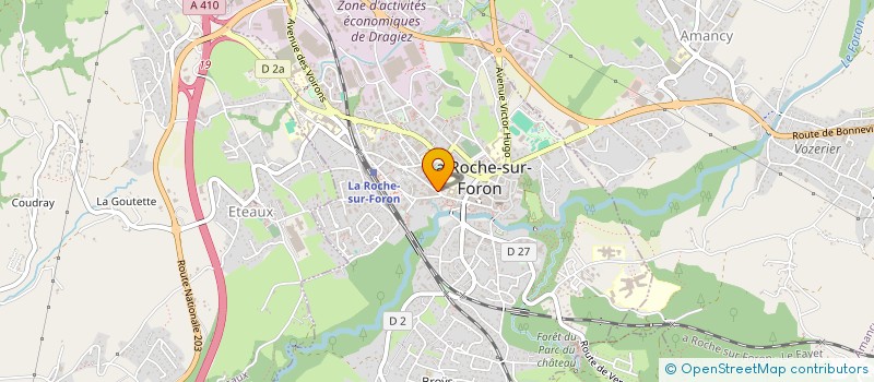 localisation de l'entreprise INDUL  LA ROCHE-SUR-FORON