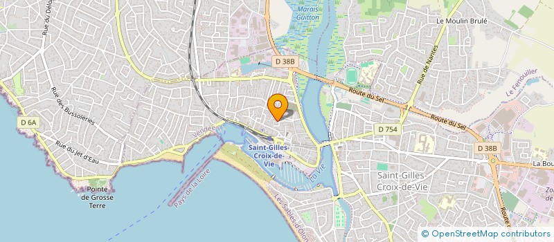 localisation de l'entreprise INDUS & CO à SAINT-GILLES-CROIX-DE-VIE