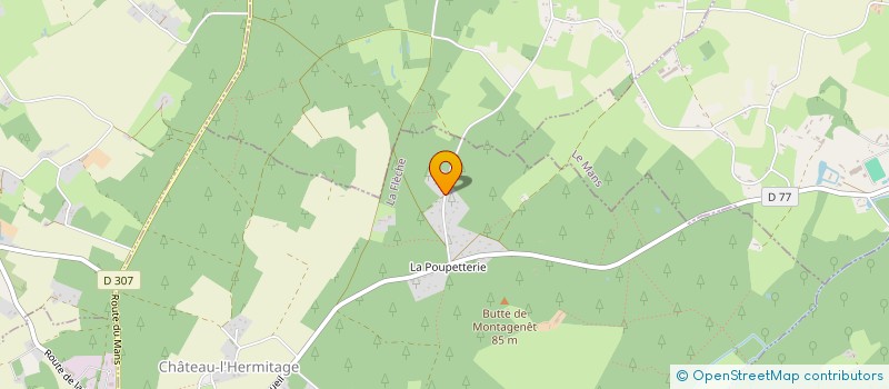 localisation de l'entreprise INDUS&CO EQUIPEMENT  CHATEAU-L'HERMITAGE