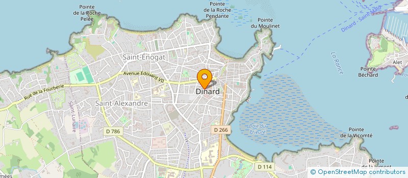 localisation de l'entreprise INDUS CONSULTING  SAINT-BRIAC-SUR-MER