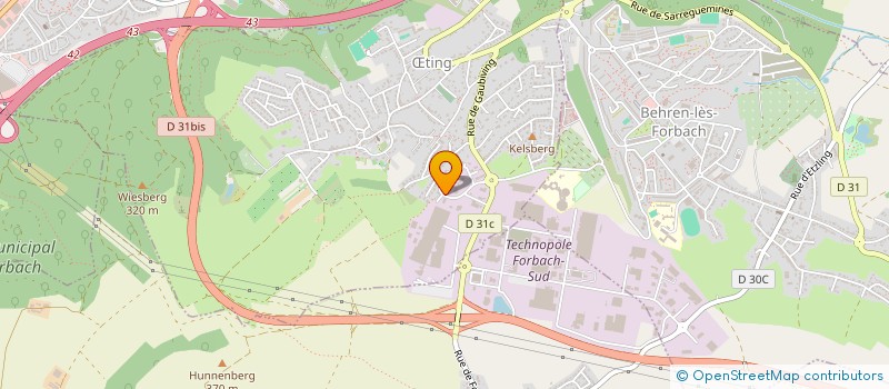 localisation de l'entreprise INDUS IMMO  TING