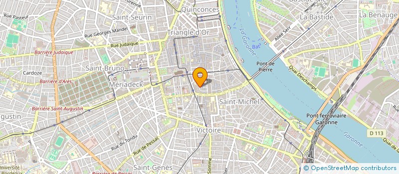 localisation de l'entreprise INDUS VALLEY à BORDEAUX