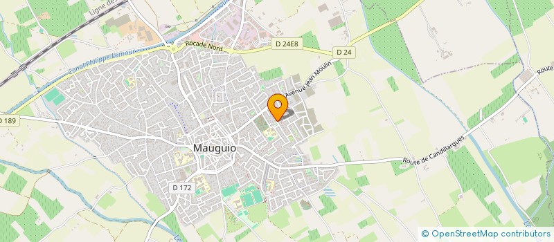 localisation de l'entreprise INDUSBIM à MAUGUIO