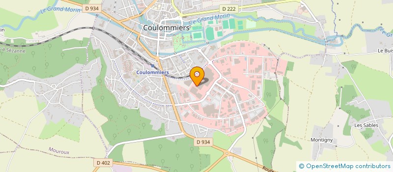 localisation de l'entreprise INDUSELEC à COULOMMIERS