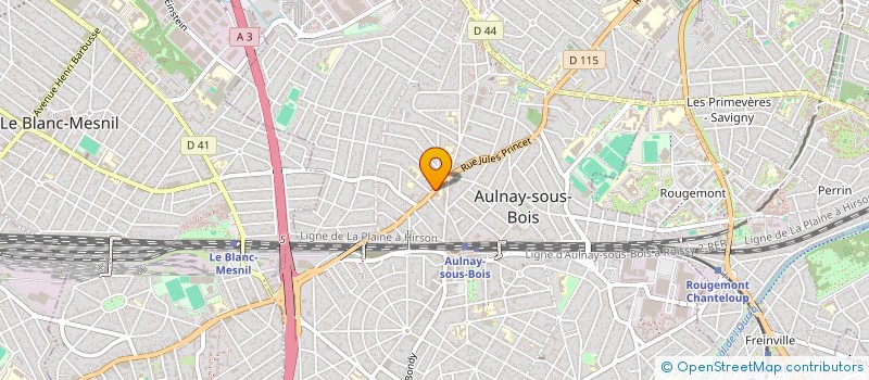 localisation de l'entreprise INDUSTAGRO FOOD à AULNAY-SOUS-BOIS