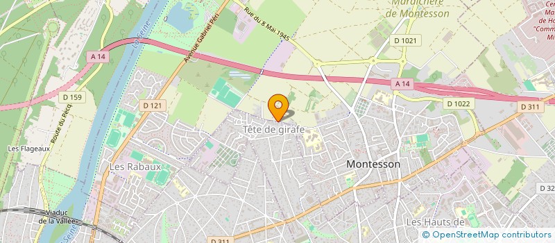 localisation de l'entreprise INDUSTRENEUR  CHATOU