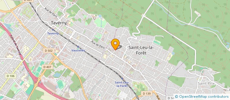 localisation de l'entreprise INDUSTRIAL SAFETY CONSULTING à SAINT-LEU-LA-FORET