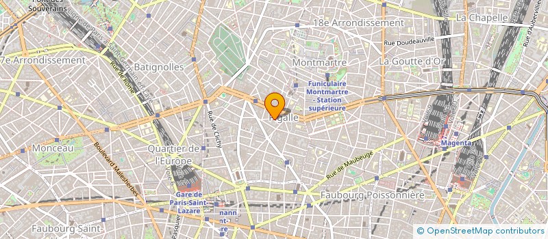 localisation de l'entreprise INDUSTRIAL SERVICE PHOTO  PARIS