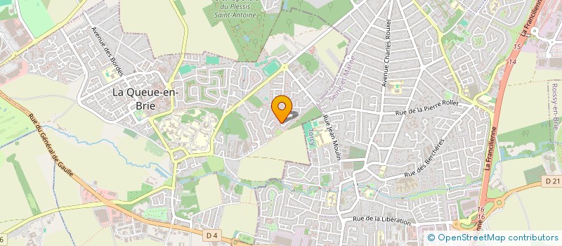 localisation de l'entreprise INDUSTRIE CLIMATISATION ELECTRICITE  MALAKOFF