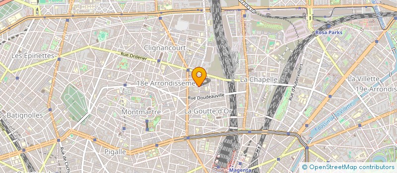 localisation de l'entreprise INDUSTRIE CONTACT  PARIS
