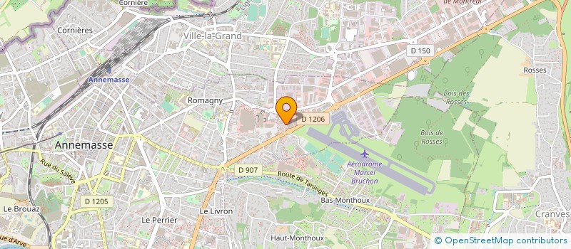 localisation de l'entreprise INDUSTRIE DES POUDRES SPHERIQUES à ANNEMASSE