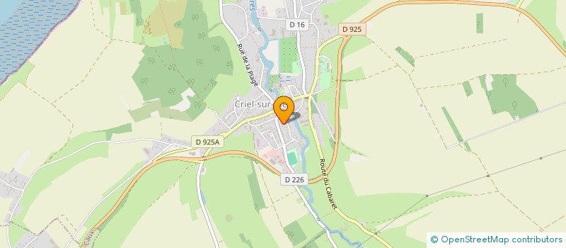 localisation de l'entreprise INDUSTRIE DU HERTEVENT  CRIEL-SUR-MER