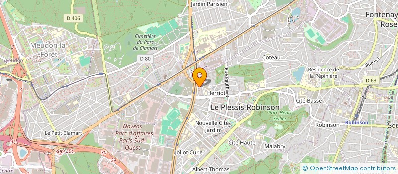 localisation de l'entreprise INDUSTRIE ET DEVELOPPMENT à LE PLESSIS-ROBINSON