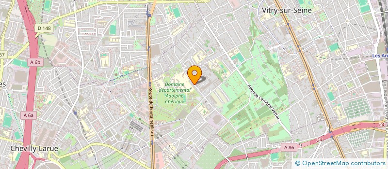 localisation de l'entreprise INDUSTRIE FOOD à VITRY-SUR-SEINE