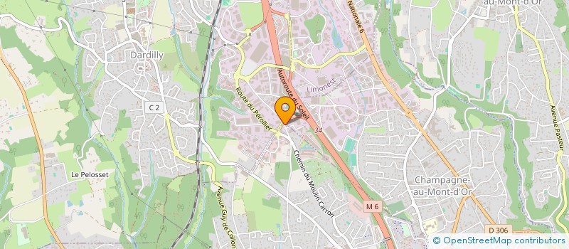 localisation de l'entreprise INDUSTRIE LIBRE  ECULLY