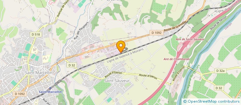 localisation de l'entreprise INDUSTRIE MACHINE SERVICES à SAINT-SAUVEUR