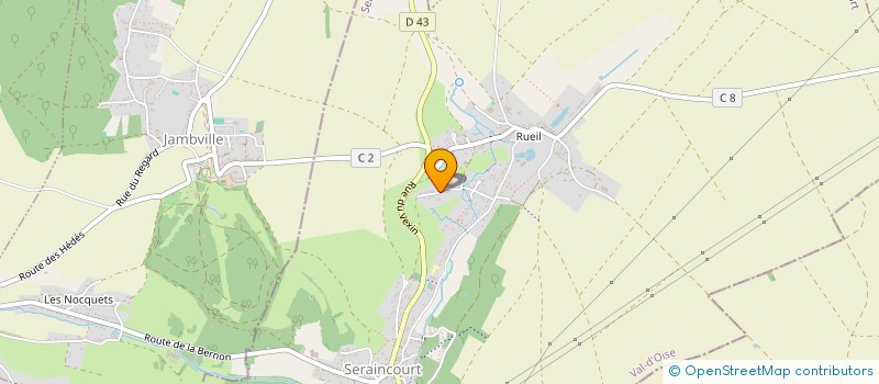 localisation de l'entreprise INDUSTRIE MOTEUR FRANCE  SERAINCOURT