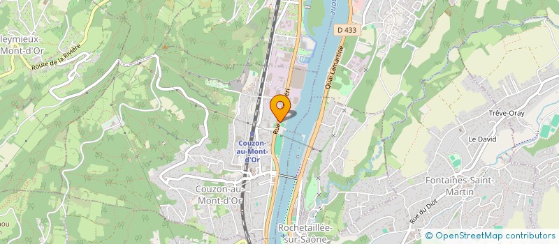 localisation de l'entreprise INDUSTRIE PRESTATIONS LOGISTIQUE SERVICES  COUZON-AU-MONT-D'OR