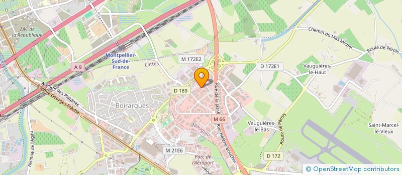 localisation de l'entreprise INDUSTRIE SERRURERIE AUTOMATISME  MAUGUIO