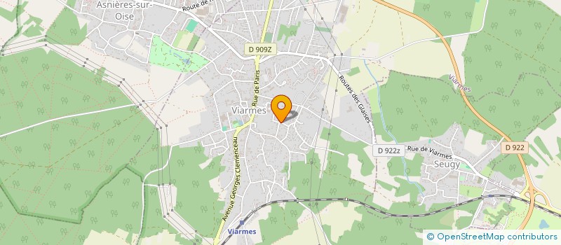 localisation de l'entreprise INDUSTRIEL NOUVEAUTE ALIMENTA  VIARMES