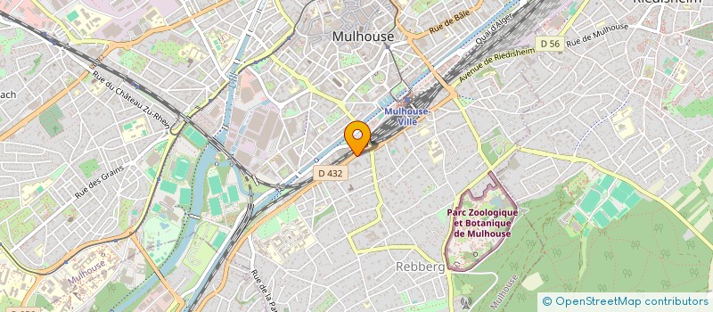 localisation de l'entreprise INDUSTRIELLE DE MAINTENANCE HOSPITALIERE à MULHOUSE