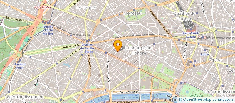 localisation de l'entreprise INDUSTRIELS FRANCAIS DE L'EAU DE PLUIE  PARIS