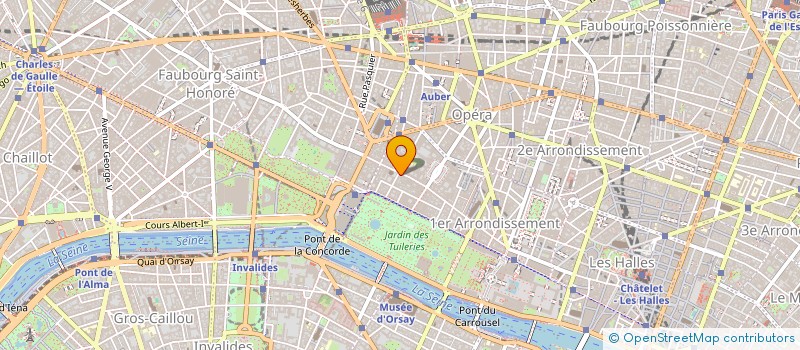 localisation de l'entreprise INDUSTRIES CINEMATOGRAPHIQUES FRANCAISES à PARIS